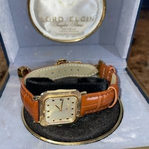 Lord Elgin 14k gold watch